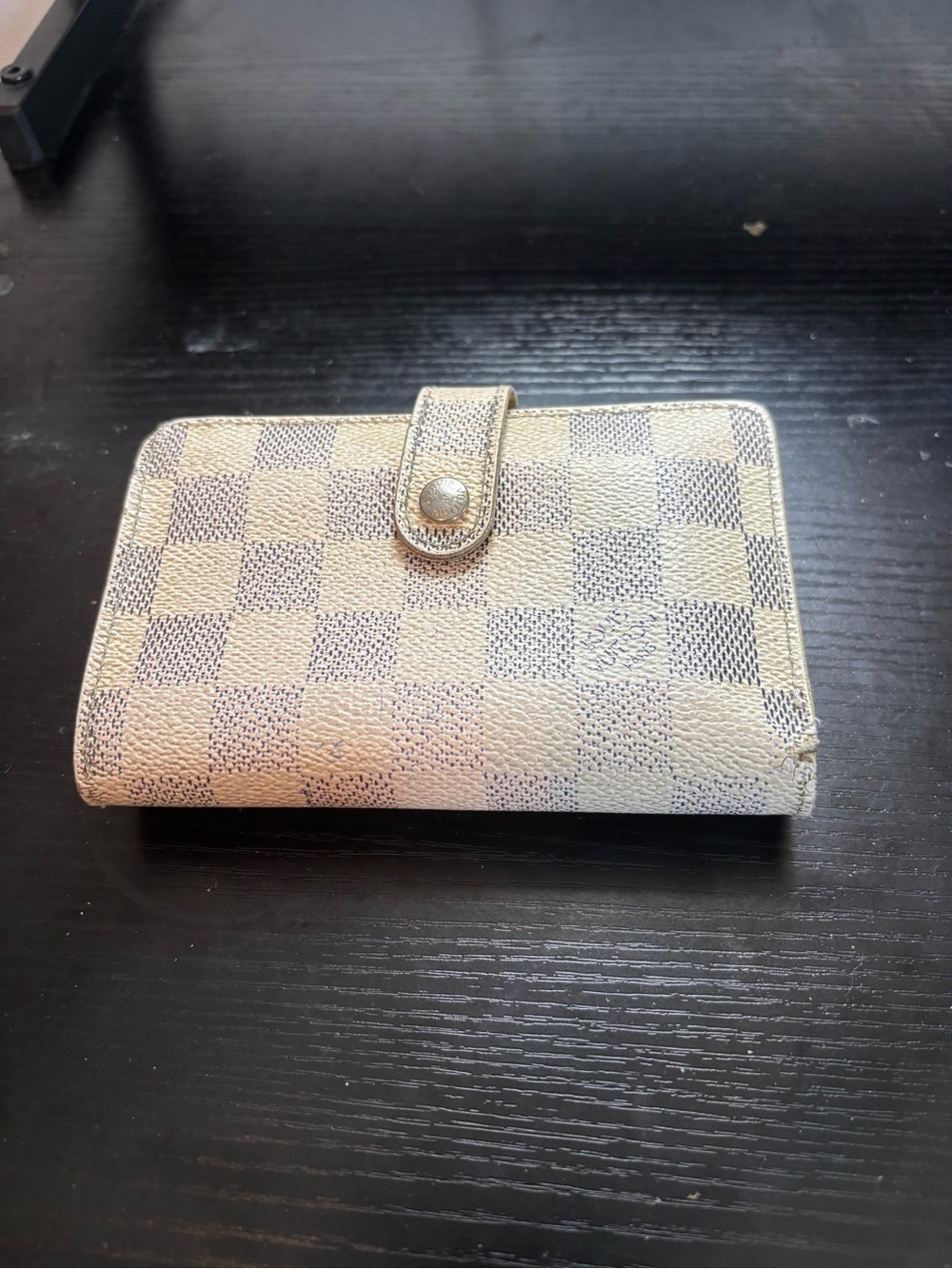 Authentic Louis Vuitton Damier Azur Portefeuille Viennois– Fair/Functional
